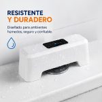 Sensor para inodoro resistente a ambientes húmedos, diseñado para ofrecer un funcionamiento confiable en el baño.
