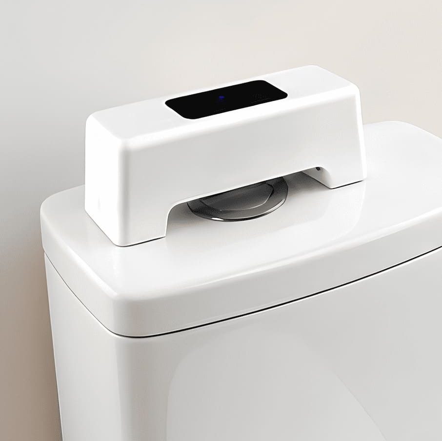 Sensor inteligente de inodoro para descarga automática Sensor inteligente de inodoro para descarga automática